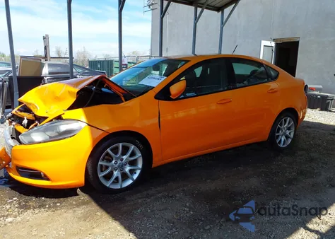 2013 Dodge Dart Sxt from USA, damaged, VIN 1C3CDFBAXDD338437